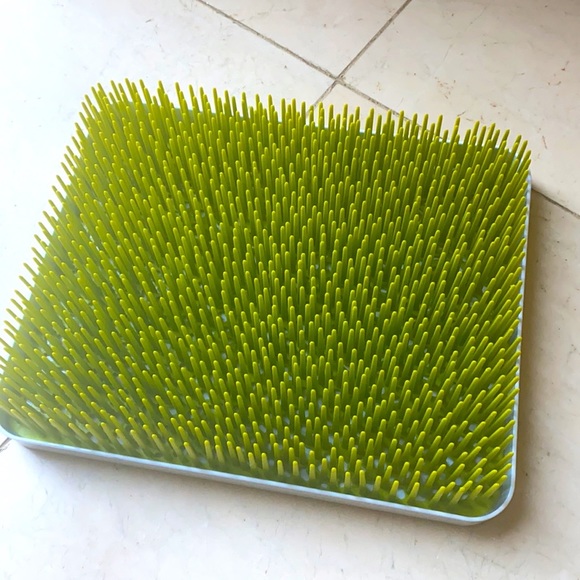 BOON Grass Countertop Drying Rack, Green EUC - Picture 9 of 14
